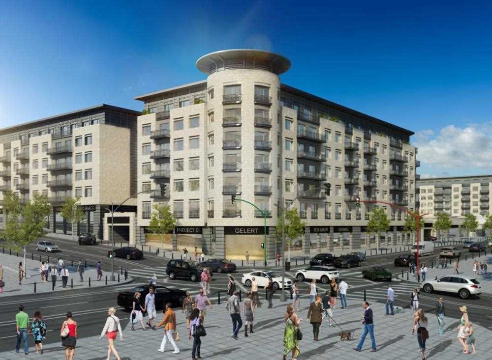 Baku White City Fountain Square Konut ve Çarşı Kompleksleri
