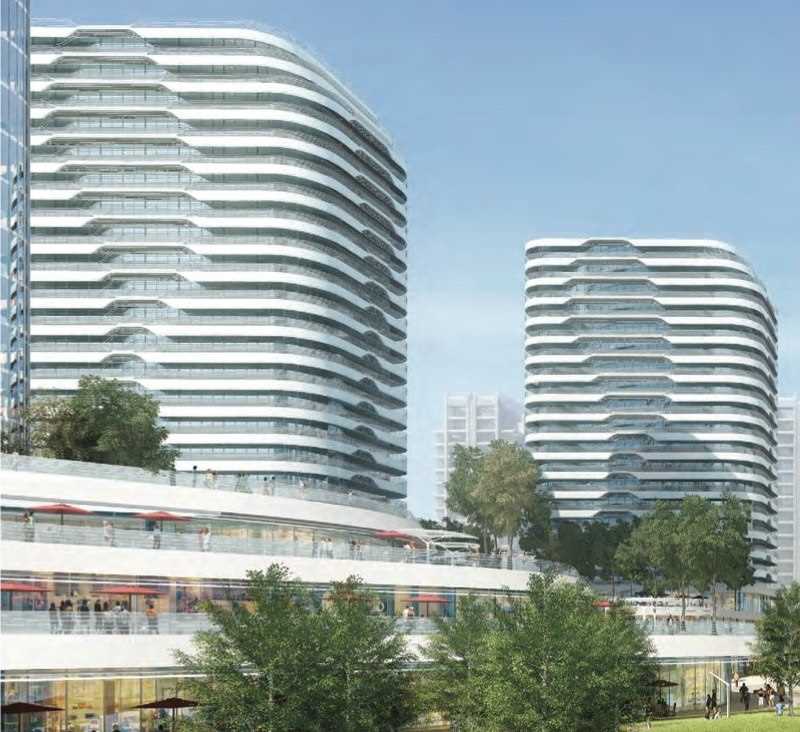 Baku White City Central Business District Konut ve Çarşı Kompleksleri