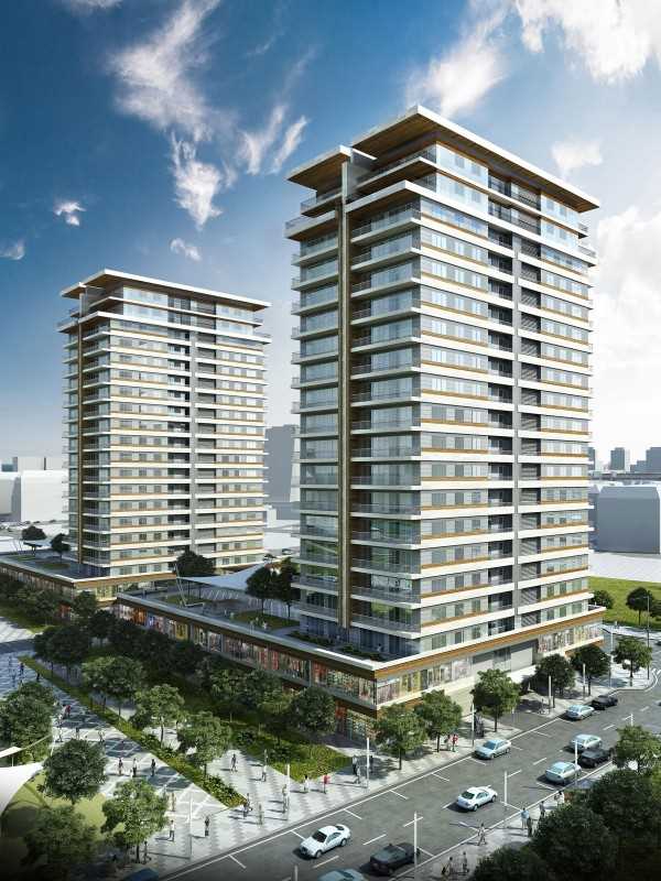 Baku White City Central Business District Konut ve Çarşı Kompleksleri